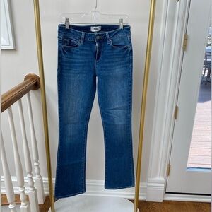 PAIGE Women’s Manhattan Blue Flare Jeans